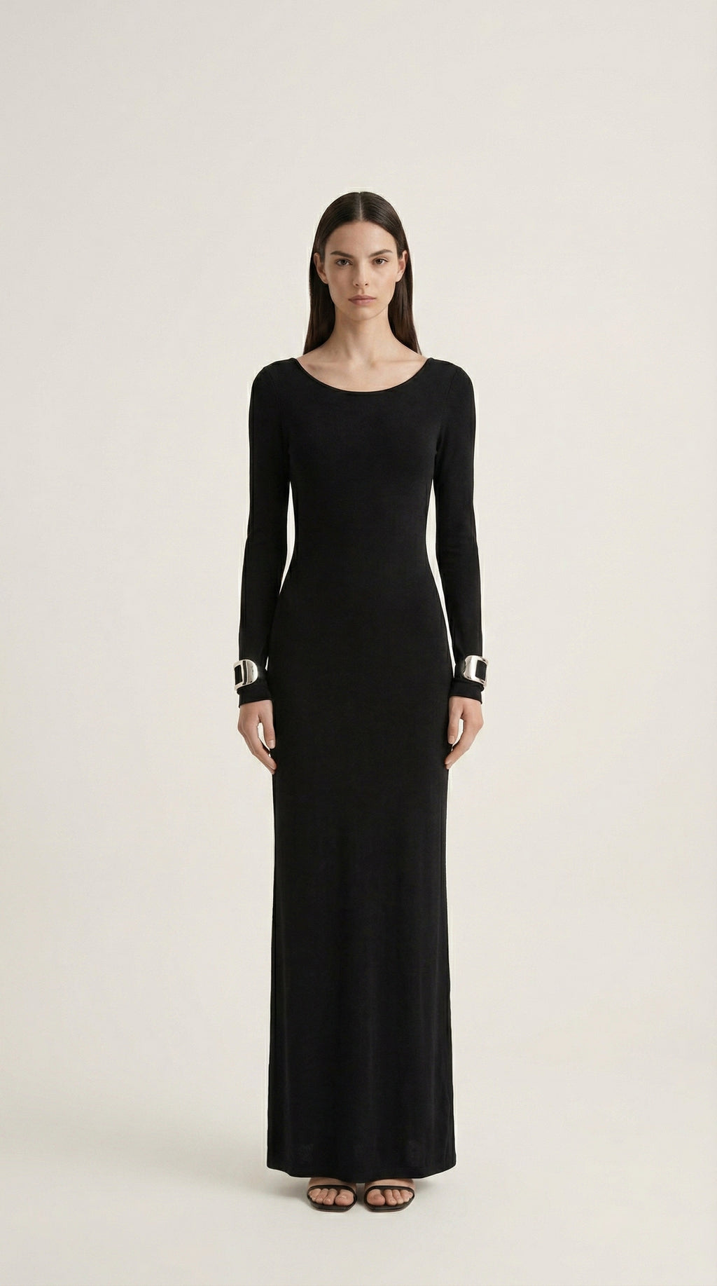 OBSIDIAN SILHOUETTE GOWN