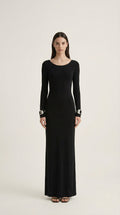 OBSIDIAN SILHOUETTE GOWN