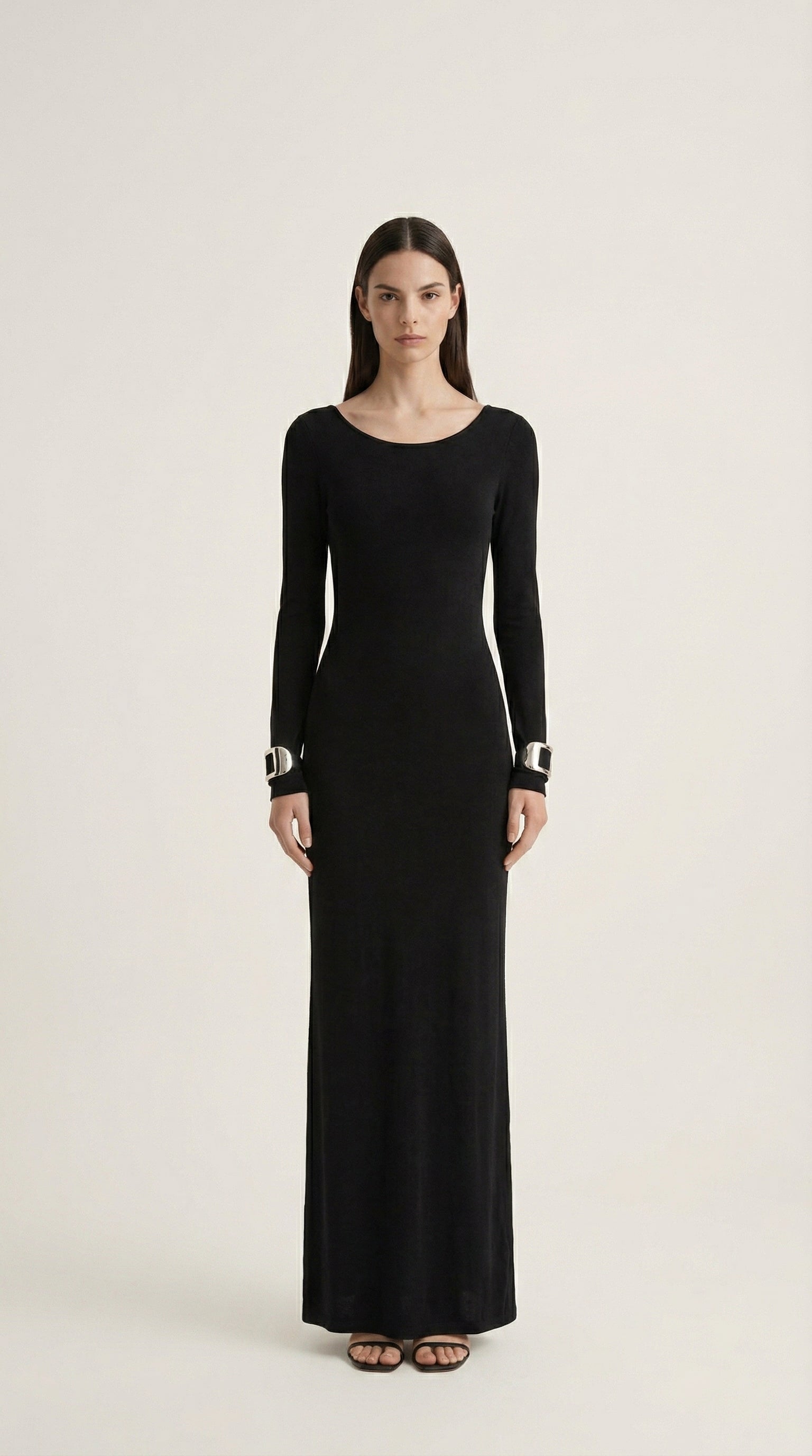 OBSIDIAN SILHOUETTE GOWN