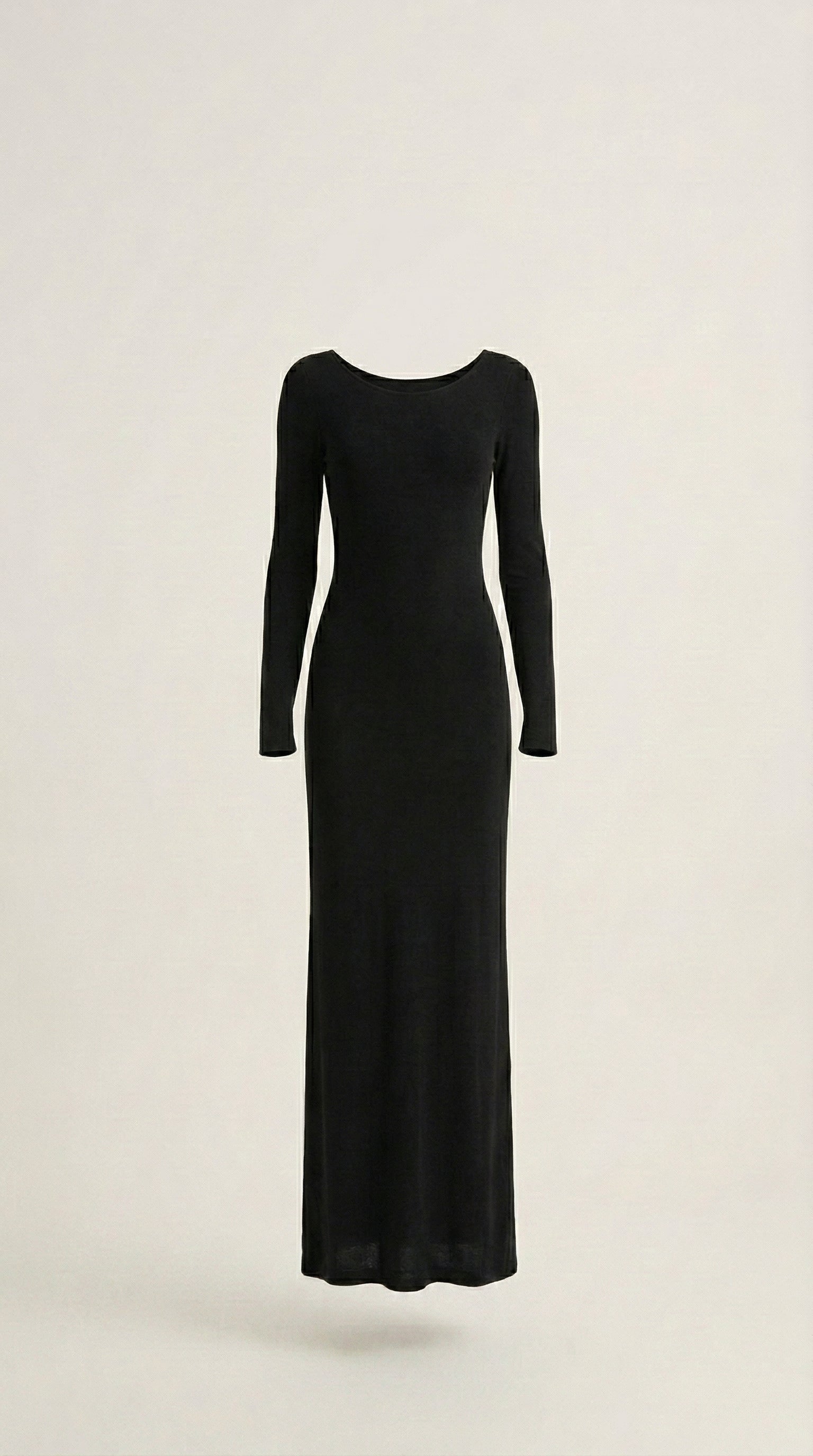OBSIDIAN SILHOUETTE GOWN