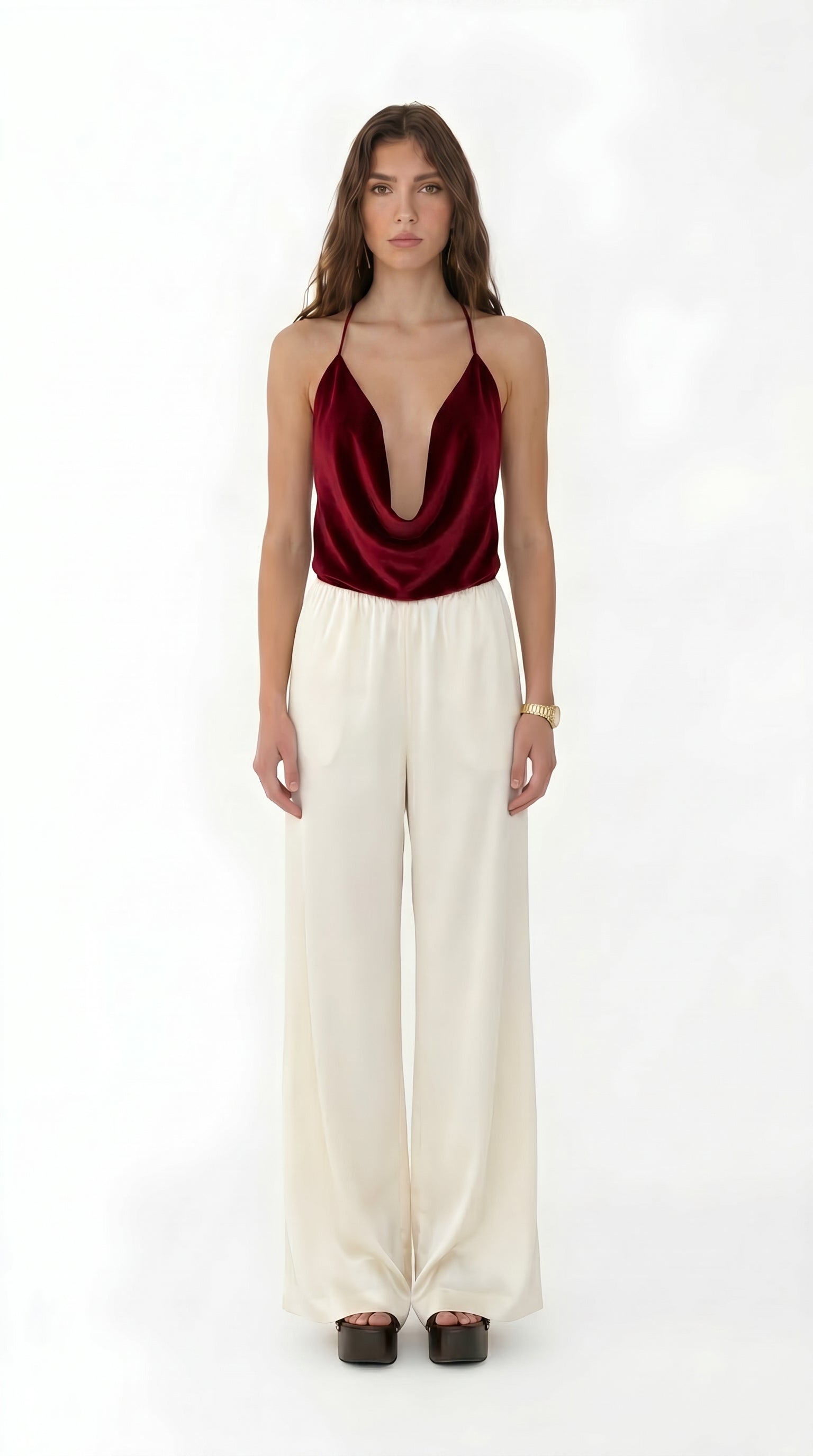 LUCENTE RUBY DRAPE